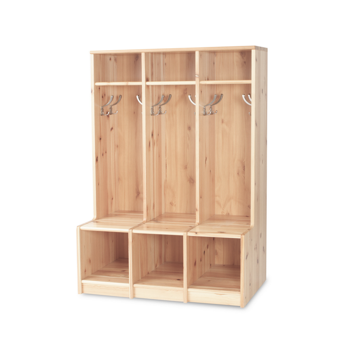 Eva children's wardrobe | 100% organic pine solid wood