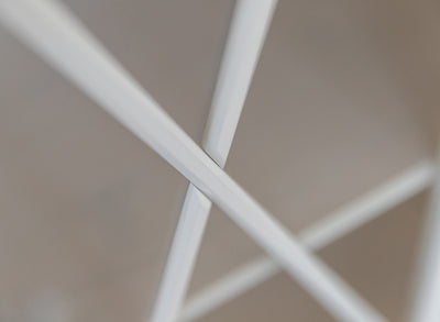 Milano Elite Massivholz Kiefer Vitrine 1.3 | Farbe Weiß/Kiefer