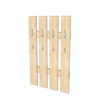 Nobis Garderobe | 100% Bio Kiefer Massivholz
