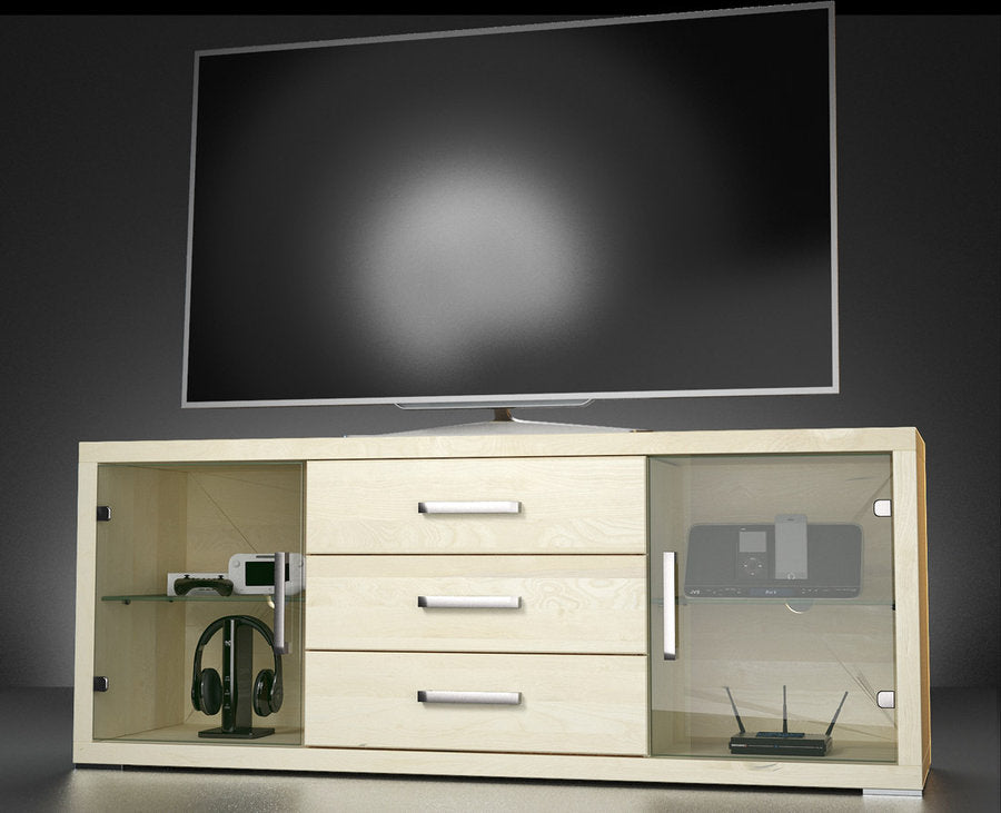 CREATO TV-Sideboard/Longboard Massivholz Kommode